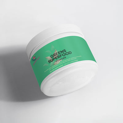 Green Superfood Powder Nutrient Rich Blend For Energy, Digestion Overall Wellness